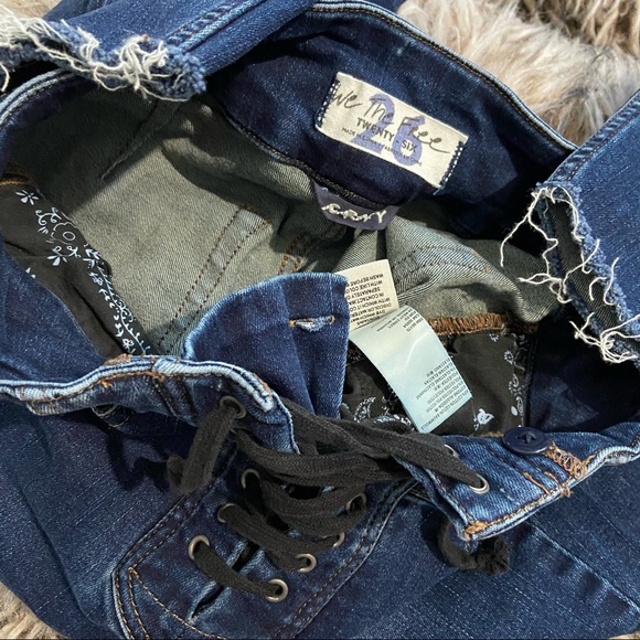 We The Free CVRY Hi-Rise Lace-Up Jeans - Picture 6 of 6